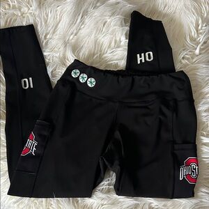 Ohio State Buckeyes leggings 🩶❤️
